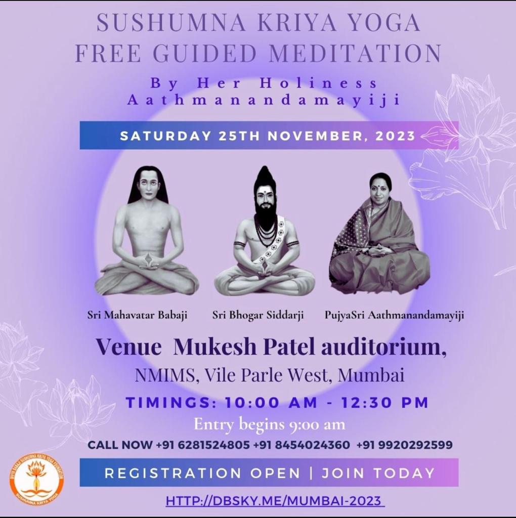 Mumbai Sushumna Kriya yoga